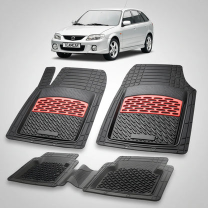 Covorase Mazda 323 BJ Facelift Hatchback 5 Usi Compatibile 2001-2003 | Red