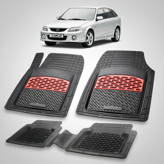 Covorase Mazda 323 BJ Facelift Hatchback 5 Usi Compatibile 2001-2003 | Red