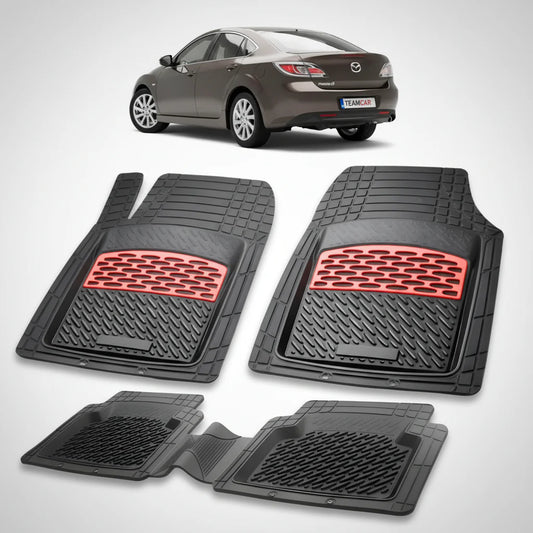 Covorașe Mazda 6 GH Facelift Hatchback 5 Uși 2010-2012 | Red Edition – TeamCar®