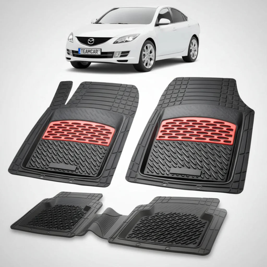 Covorașe Mazda 6 GH Hatchback 5 Uși 2008-2010 | Red Edition – TeamCar®