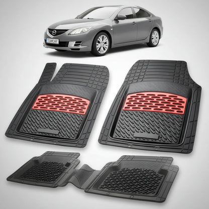 Covorașe Mazda 6 GH Sedan 2008-2010 | Red Edition – TeamCar®