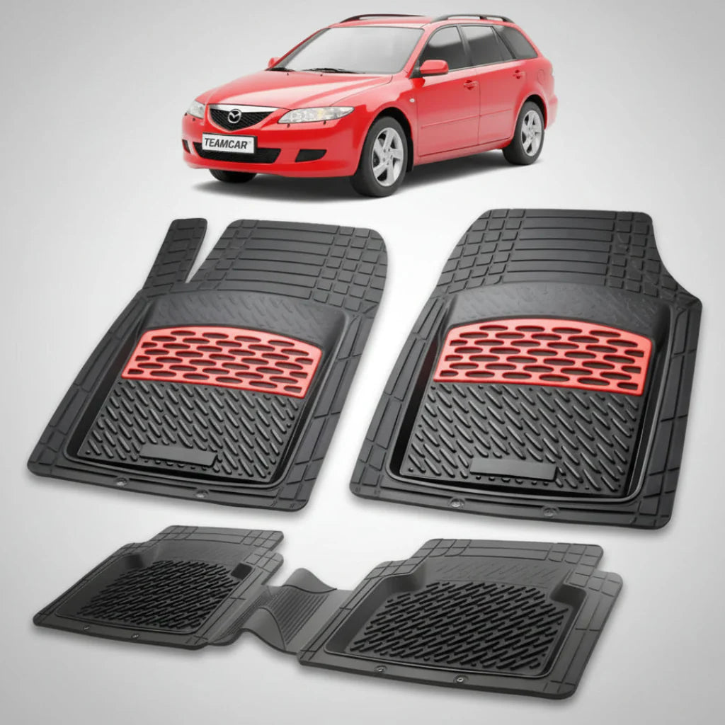 Covorașe Mazda 6 GY Combi Compatibile 2002-2005 | Red