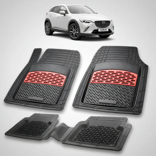 Covorașe Mazda CX-3 DK Facelift 2018-2021 | Red Edition – TeamCar®