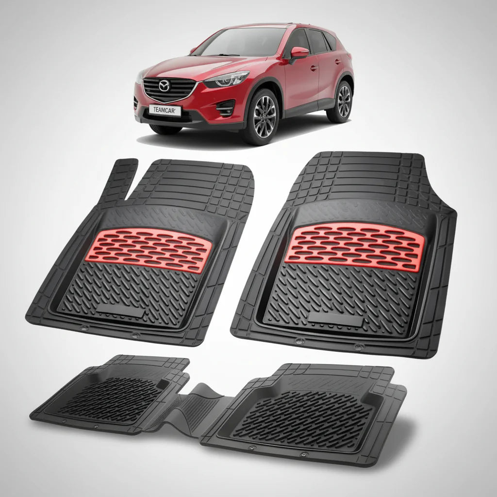 Covorașe Mazda CX-5 KE Facelift SUV 2014-2017 | Red Edition – TeamCar®