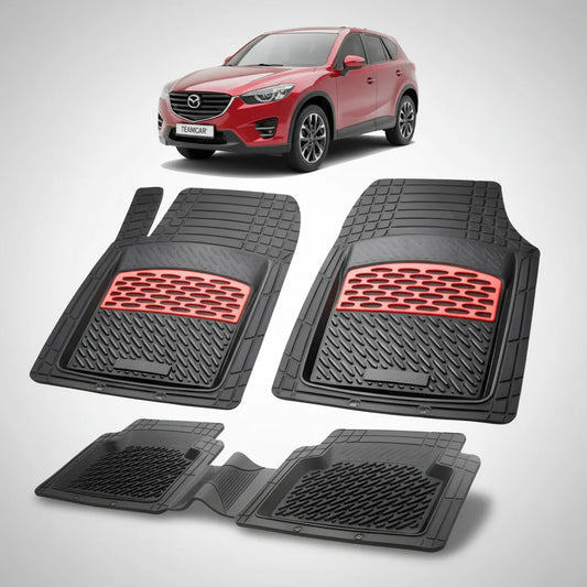 Covorașe Mazda CX-5 KE Facelift SUV 2014-2017 | Red Edition – TeamCar®