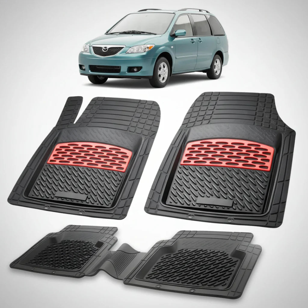 Covorașe Mazda MPV LW Compatibile 2002-2006 | Red Edition – TeamCar®
