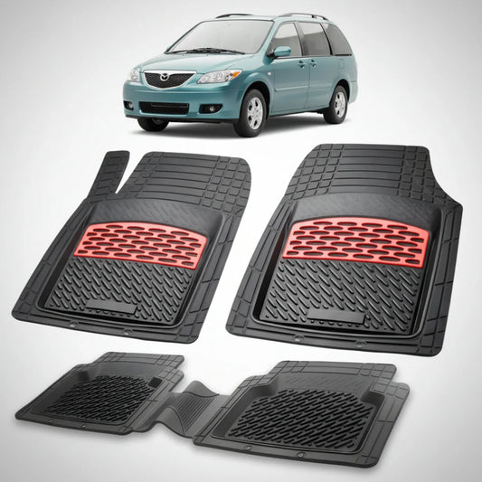 Covorașe Mazda MPV LW Compatibile 2002-2006 | Red Edition – TeamCar®