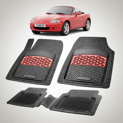 Covorașe Mazda MX-5 NB Facelift Roadster 2000-2005 | Red Edition – TeamCar®