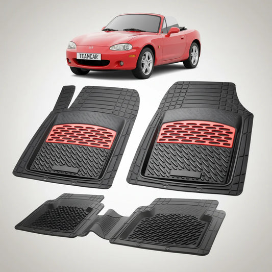 Covorașe Mazda MX-5 NB Facelift Roadster 2000-2005 | Red Edition – TeamCar®
