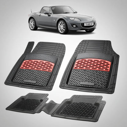 Covorașe Mazda MX-5 NC Facelift Hard Top (RC) 2009-2015 | Red Edition – TeamCar®