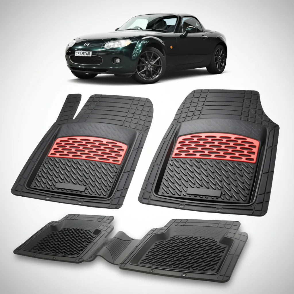 Covorașe Mazda MX-5 NC Hard Top (RC) 2006-2008 | Red Edition – TeamCar®