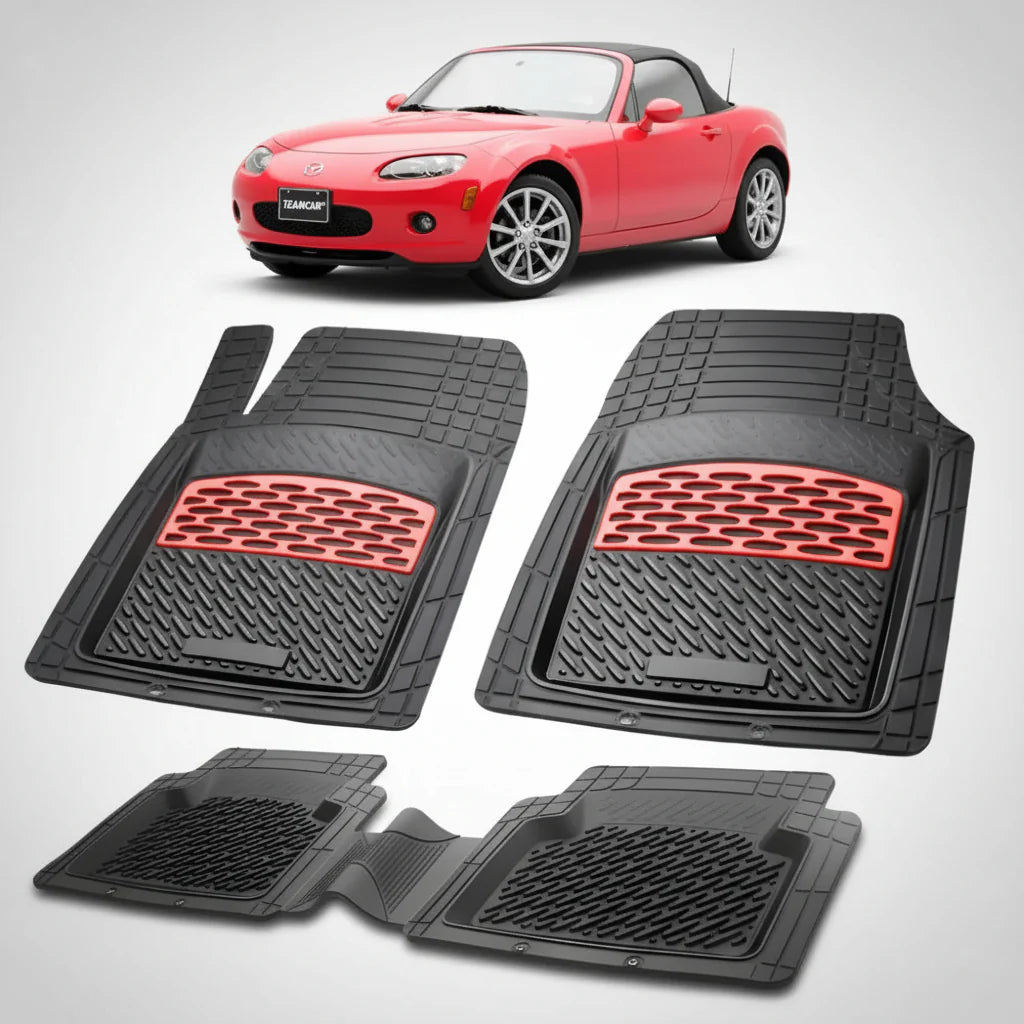 Covorașe Mazda MX-5 NC Soft Top 2005-2008 | Red Edition – TeamCar®