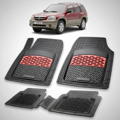 Covorașe Mazda Tribute EP 2000-2004 | Red Edition – TeamCar®