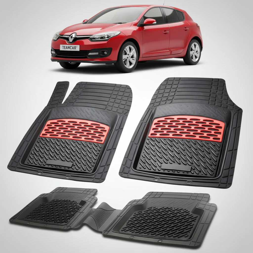 Covorase Renault Megane III 3 Hatchback Compatibile 2014-2016 | Red