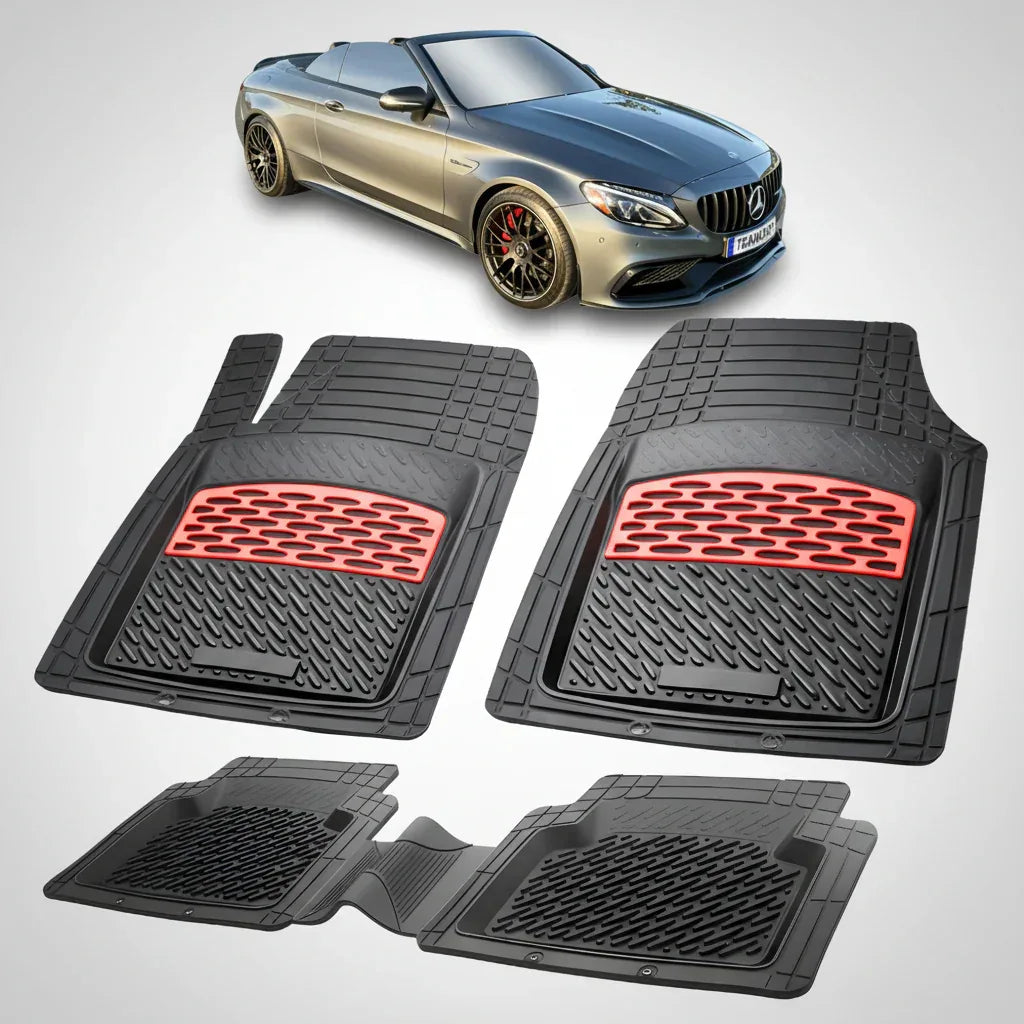 Covorase Mercedes-Benz C-Class Compatibile A205 Cabriolet 2016-2022 | Red