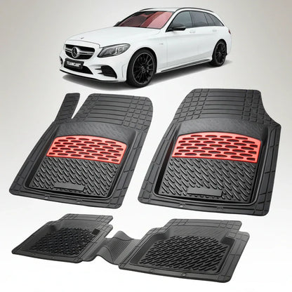 Covorase Mercedes-Benz C-Class Compatibile S205 Break/Estate 2014-2021 | Red