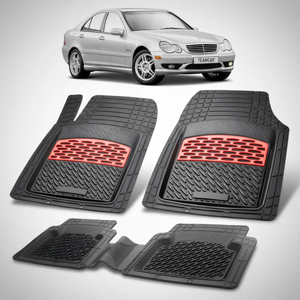 Covorase Mercedes-Benz C-Class Compatibile W203 2000-2007 | Red