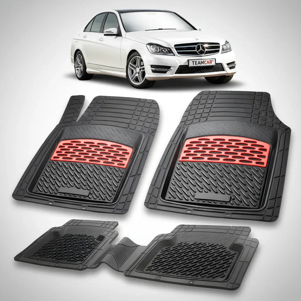 Covorase Mercedes-Benz C-Class Compatibile W204 Sedan 2007-2014 | Red