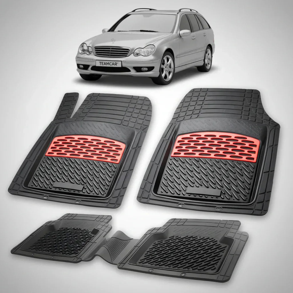 Covorase Mercedes-Benz C-Class Compatibile S203 2001-2007 | Red