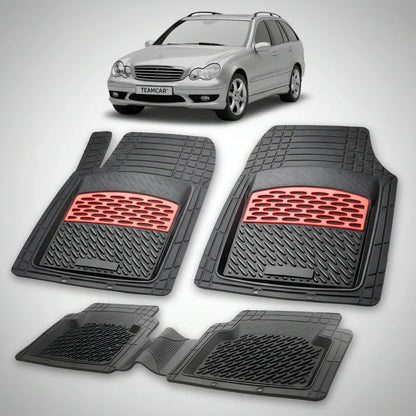 Covorase Mercedes-Benz C-Class Compatibile S203 2001-2007 | Red
