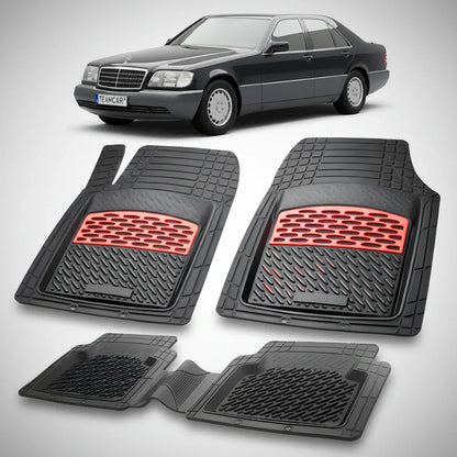 Covorase Mercedes-Benz S-Class Compatibile W140 1991-1998 | Red