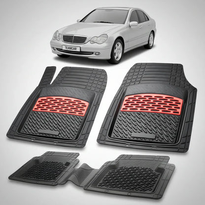 Covorase Mercedes-Benz C-Class Compatibile W203 Sedan 2000-2007 | Red