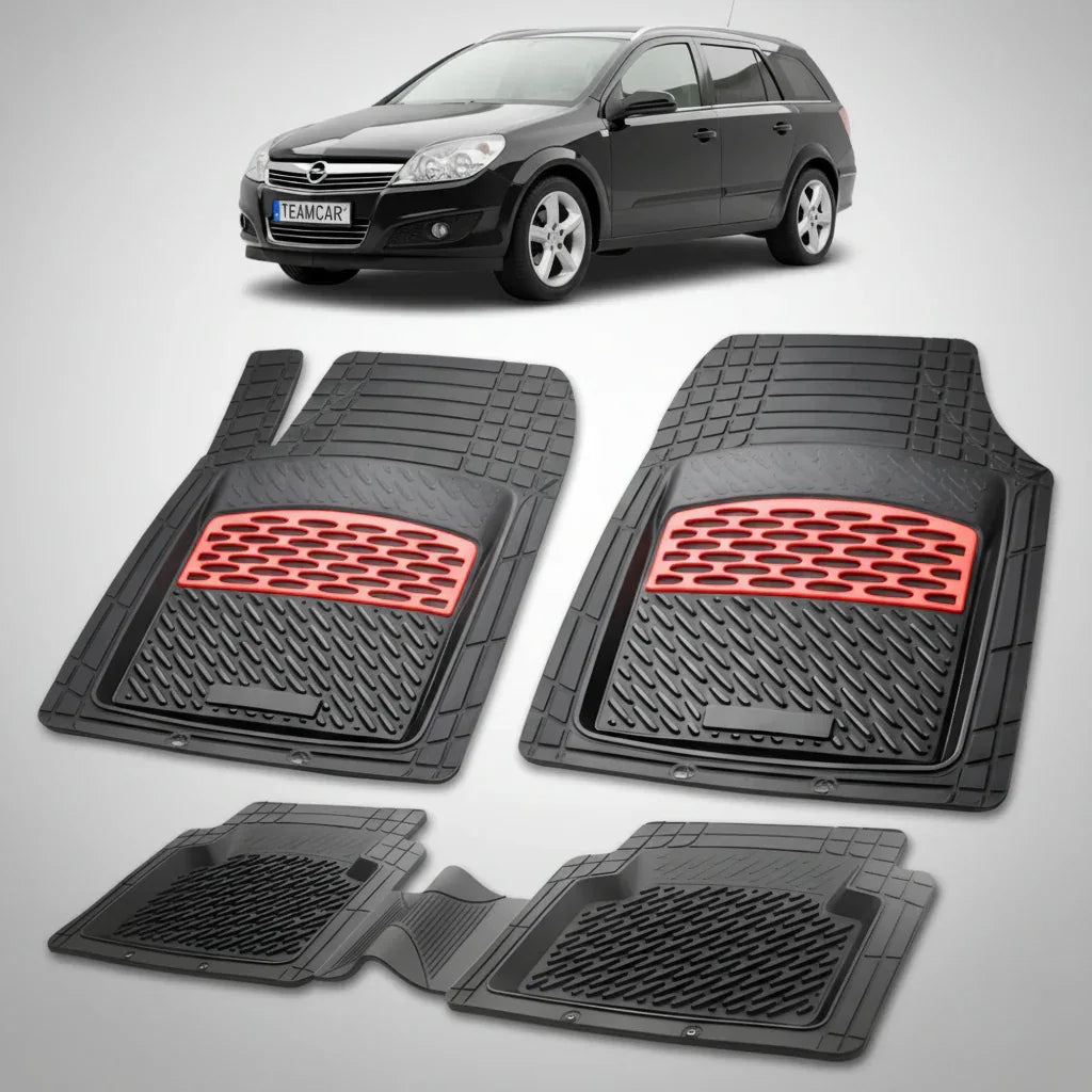 Covorașe Opel Astra H Combi 2004-2014 | Red Edition – TeamCar®