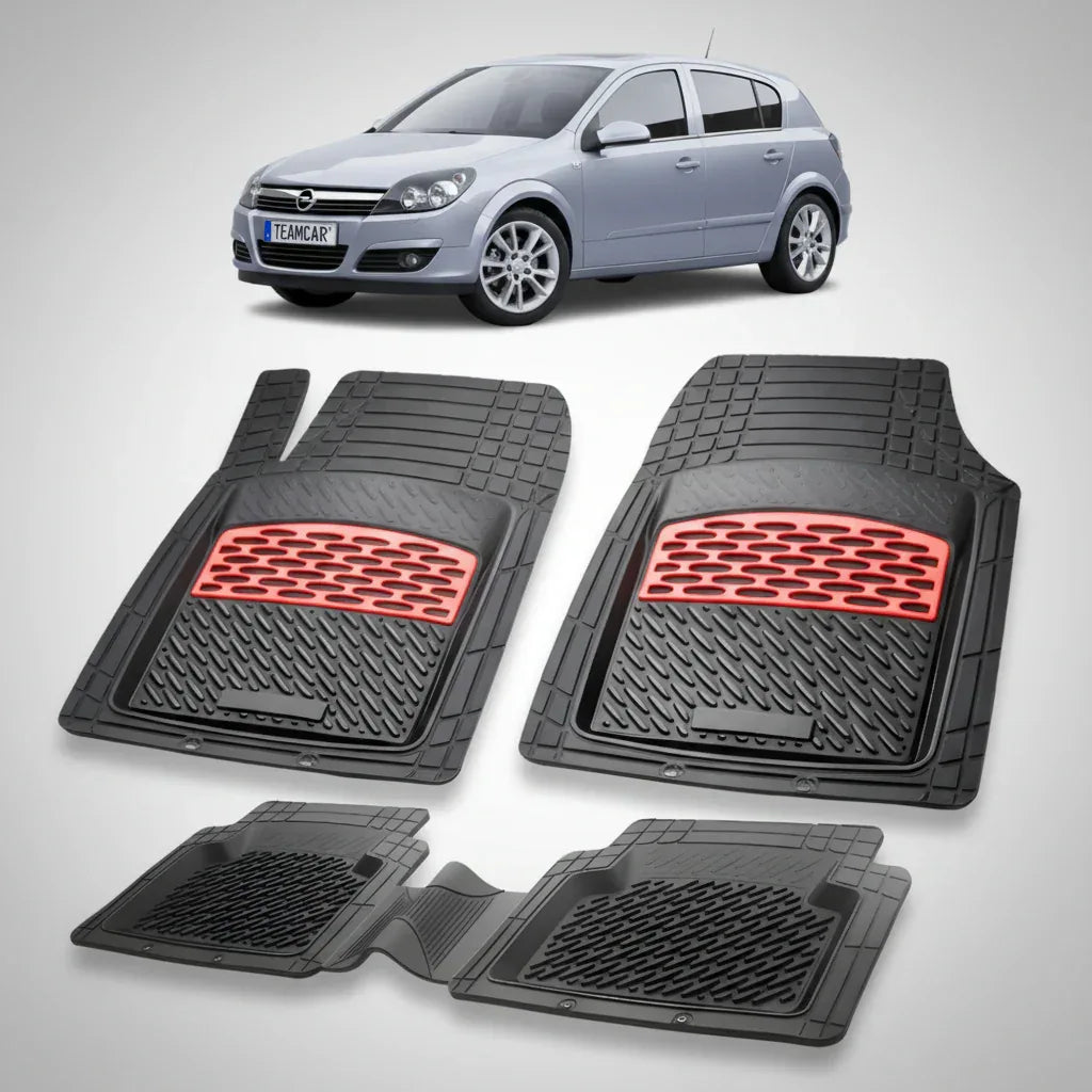 Covorașe Opel Astra H Hatchback 2004-2014 | Red Edition – TeamCar®