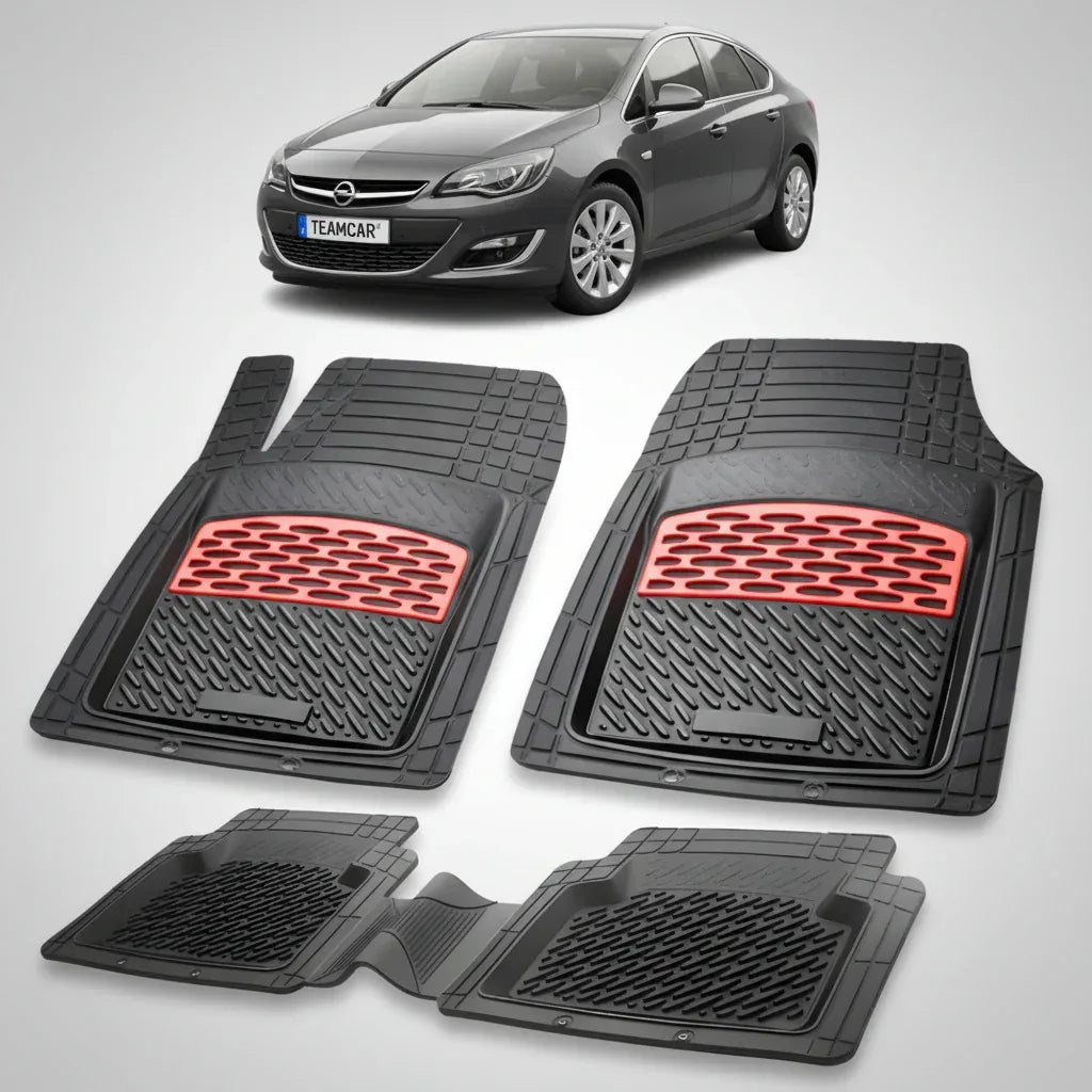 Covorase Opel Astra J Compatibile Sedan 2009-2015 | Red