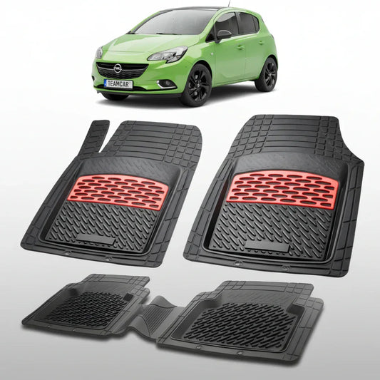 Covorase Opel Corsa E Compatibile Hatchback 2014-2019 | Red