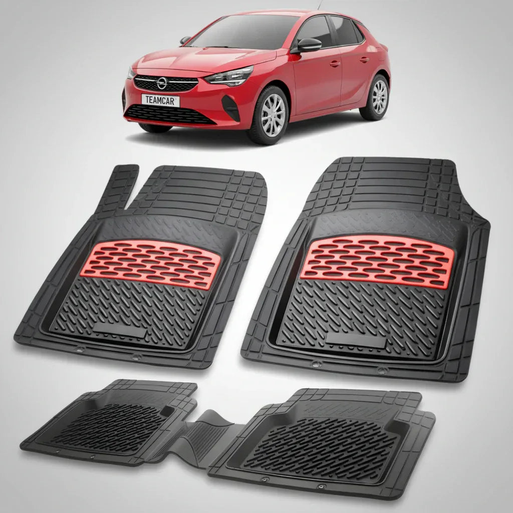 Covorase Opel Corsa F Compatibile Hatchback 2019-prezent | Red