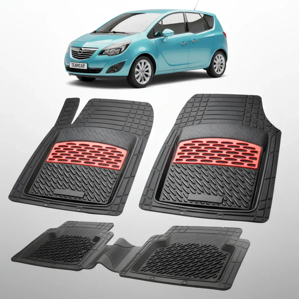 Covorase Opel Meriva B Compatibile MPV 2010-2017 | Red