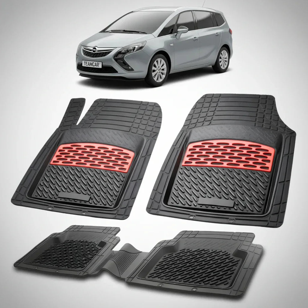 Covorase Opel Zafira C Compatibile MPV 2011-2019 | Red