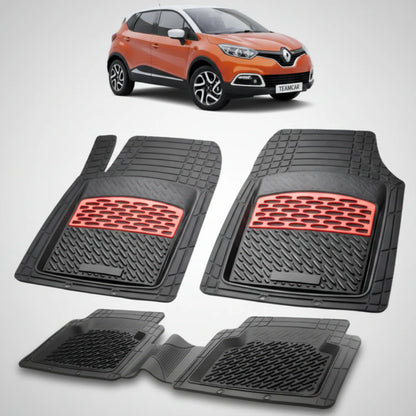 Covorase Renault Captur I 1 SUV Compact Compatibile 2013-2017 | Red