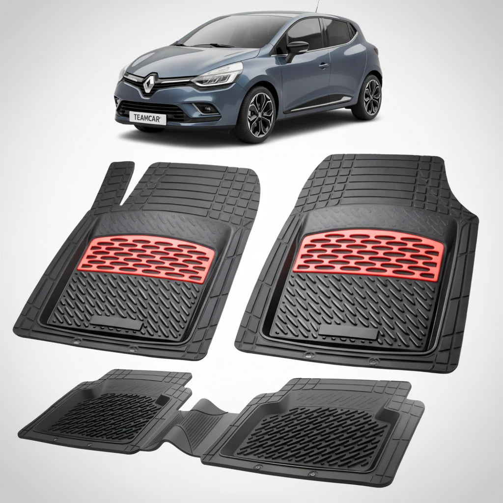 Covorase Renault Clio IV 2 Hatchback Compatibile 2016-2019 | Red