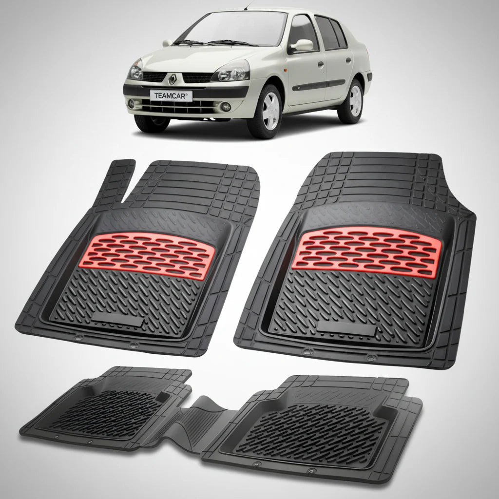 Covorase Renault Clio Symbol 2 Sedan Compatibile 2002-2008 | Red