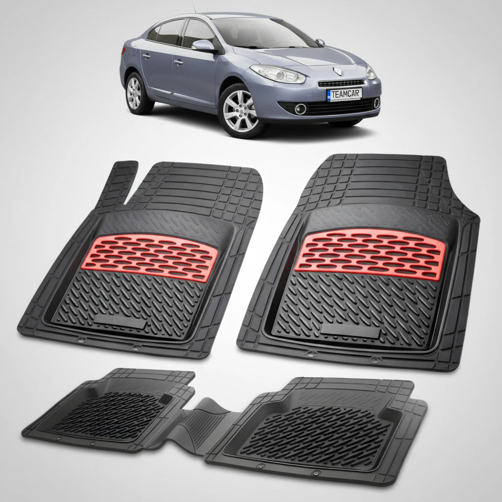 Covorase Renault Fluence 1 Sedan Compatibile 2009-2013 | Red