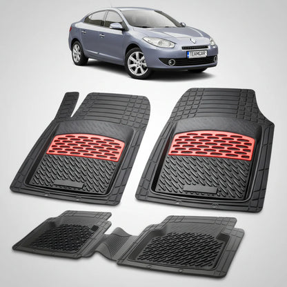 Covorase Renault Fluence 1 Sedan Compatibile 2009-2013 | Red