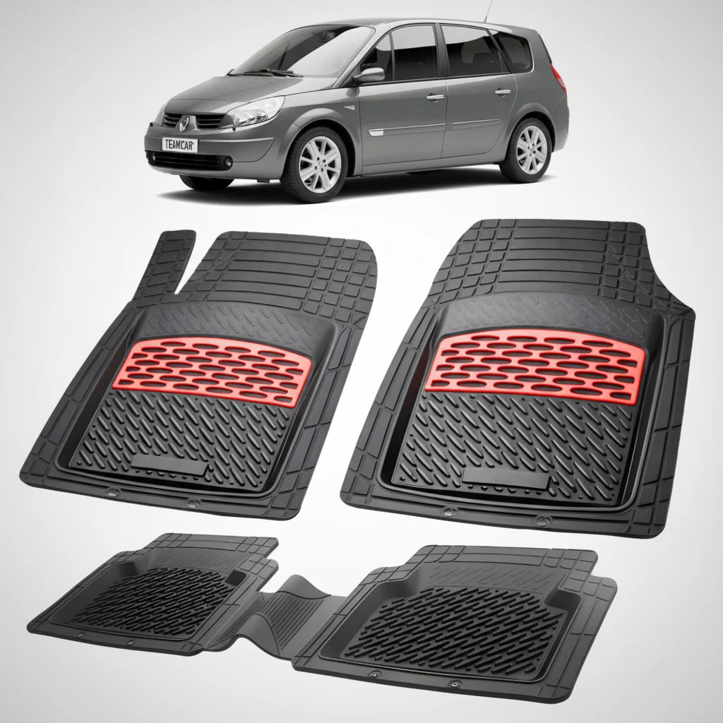 Covorase Renault Grand Scenic II 1 MPV (Long) Compatibile 2004-2006 | Red