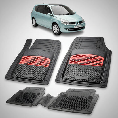 Covorase Renault Grand Scenic II 2 MPV (Long) Compatibile 2006-2009 | Red