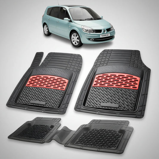 Covorase Renault Grand Scenic II 2 MPV (Long) Compatibile 2006-2009 | Red