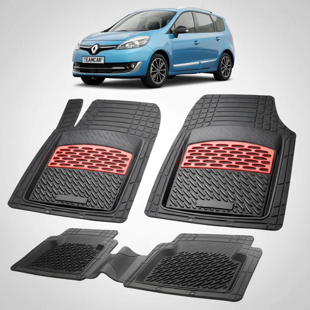 Covorase Renault Grand Scenic III 3 MPV (Long) Compatibile 2013-2016 | Red