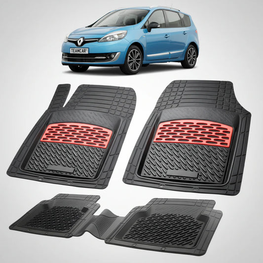 Covorase Renault Grand Scenic III 3 MPV (Long) Compatibile 2013-2016 | Red