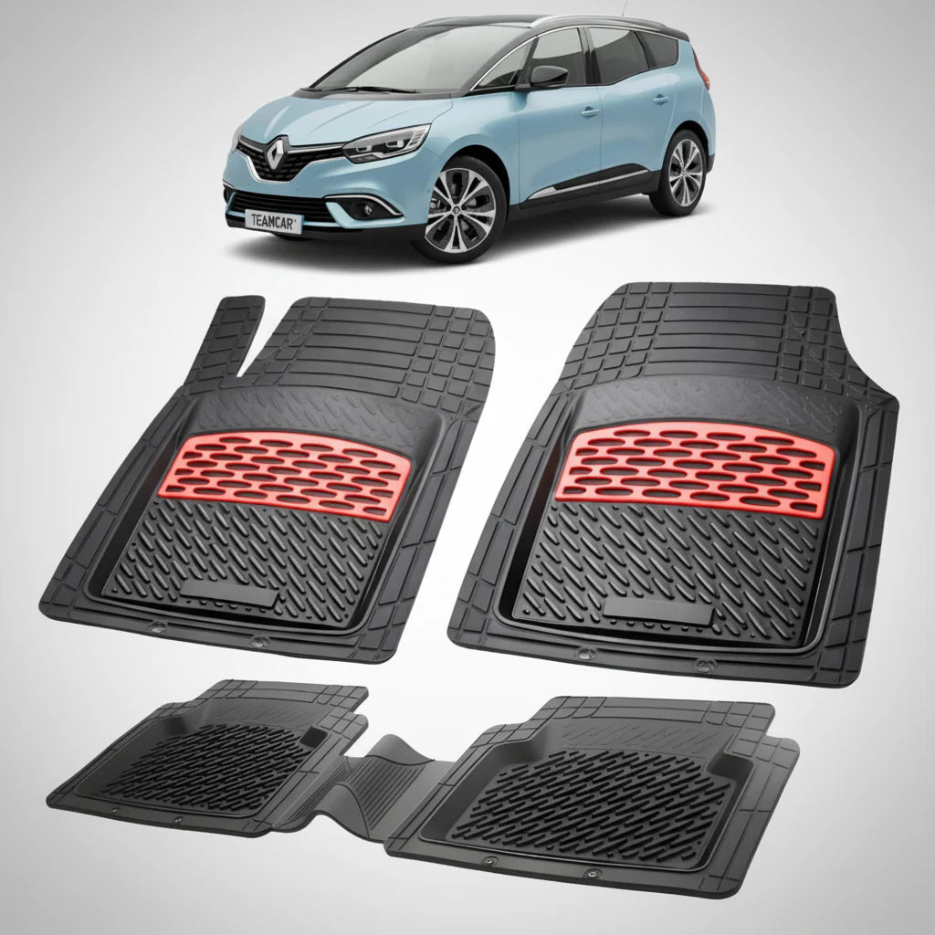 Covorase Renault Grand Scenic IV MPV (Long) Compatibile 2016-2022 | Red