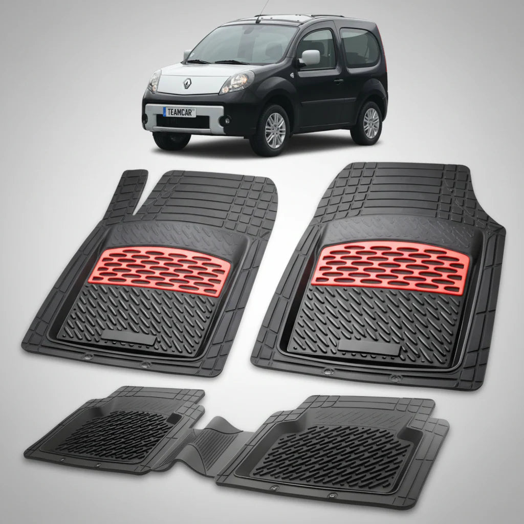 Covorase Renault Kangoo II 1 Be Bop (Scurt) Compatibile 2009-2012 | Red