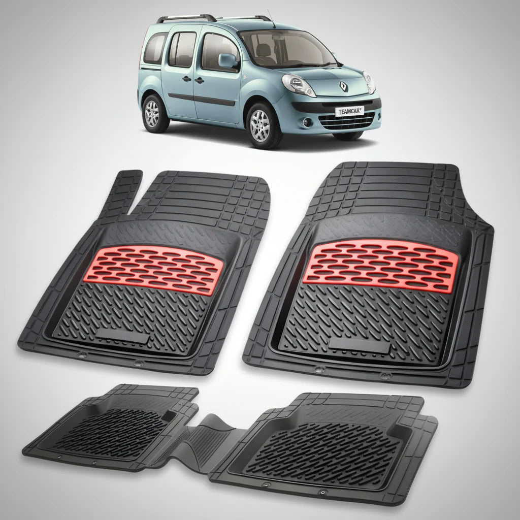 Covorase Renault Kangoo II 1 MPV (Pasageri) Compatibile 2008-2013 | Red