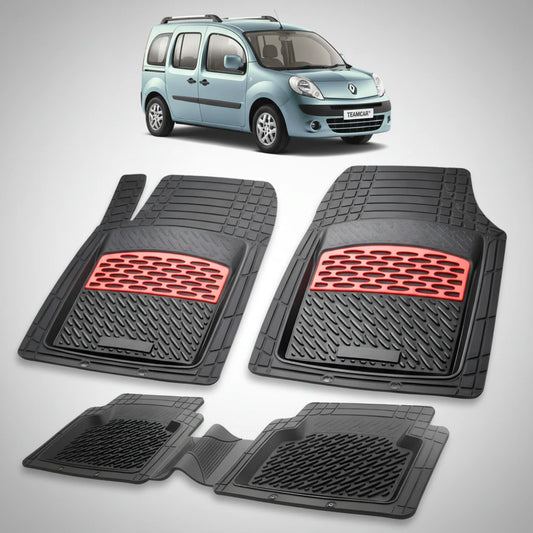 Covorase Renault Kangoo II 1 MPV (Pasageri) Compatibile 2008-2013 | Red
