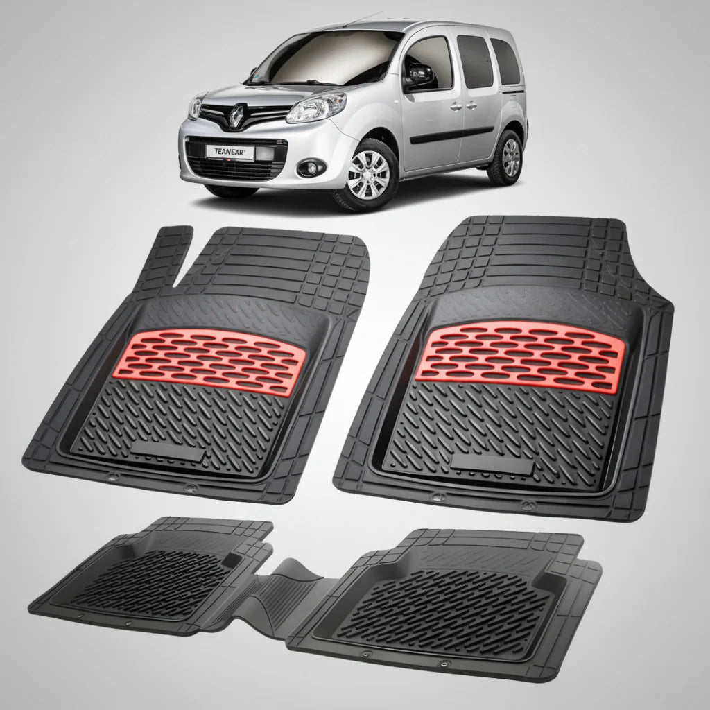 Covorase Renault Kangoo II 2 MPV (Pasageri) Compatibile 2013-2021 | Red