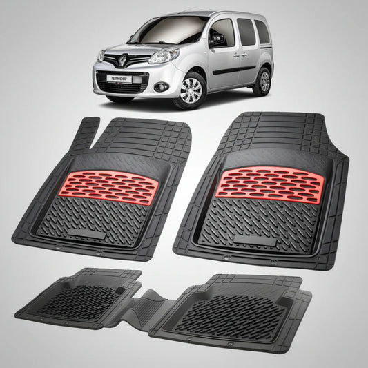 Covorase Renault Kangoo II 2 MPV (Pasageri) Compatibile 2013-2021 | Red