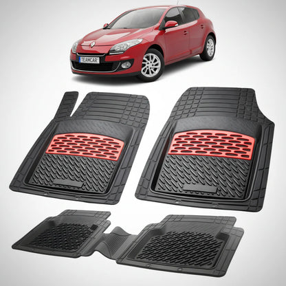 Covorase Renault Megane III 1 Hatchback Compatibile 2008-2012 | Red